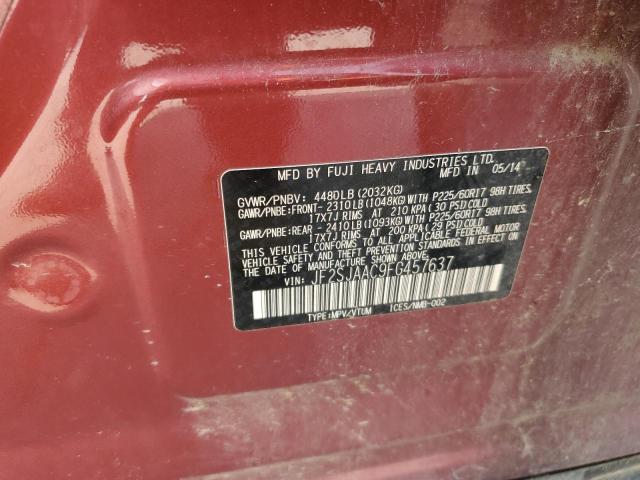 2015 SUBARU FORESTER 2.5I JF2SJAAC9FG457637