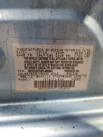 2015 NISSAN VERSA NOTE 3N1CE2CP4FL406803