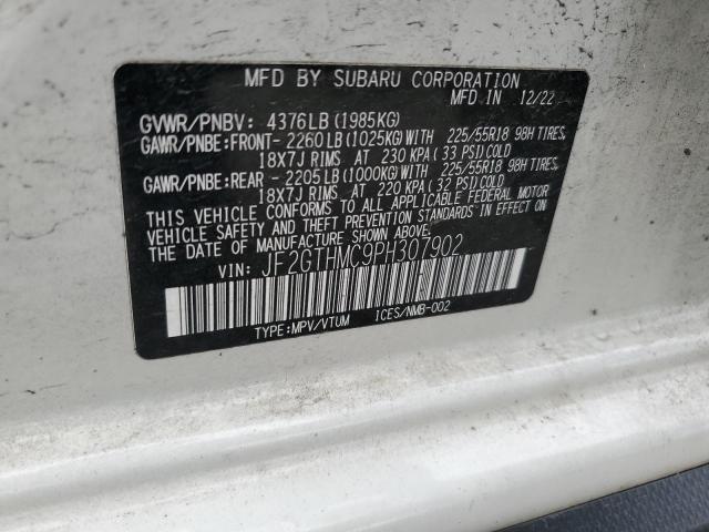 2023 SUBARU CROSSTREK JF2GTHMC9PH307902