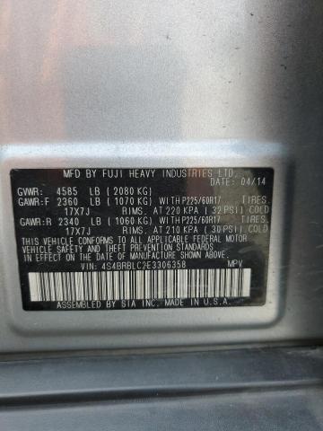 2014 SUBARU OUTBACK 2. - 4S4BRBLC2E3306358