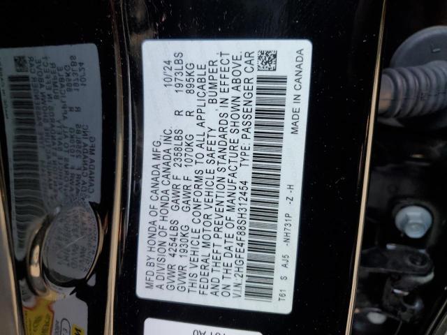 2025 HONDA CIVIC SPOR 2HGFE4F88SH312454