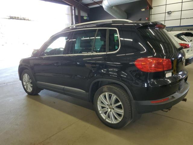 VOLKSWAGEN TIGUAN S 2014 black 4dr spor gas WVGBV3AX1EW610870 photo #3