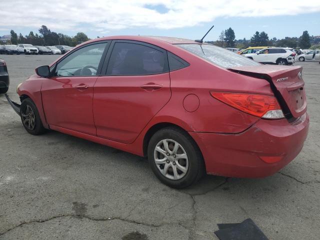 HYUNDAI ACCENT GLS 2013 red  gas KMHCT4AE1DU538982 photo #3