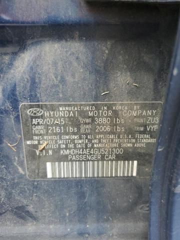 2016 HYUNDAI ELANTRA SE - KMHDH4AE4GU521300