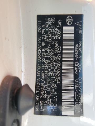 2021 TOYOTA PRIUS - JTDKN3DU9B1421432
