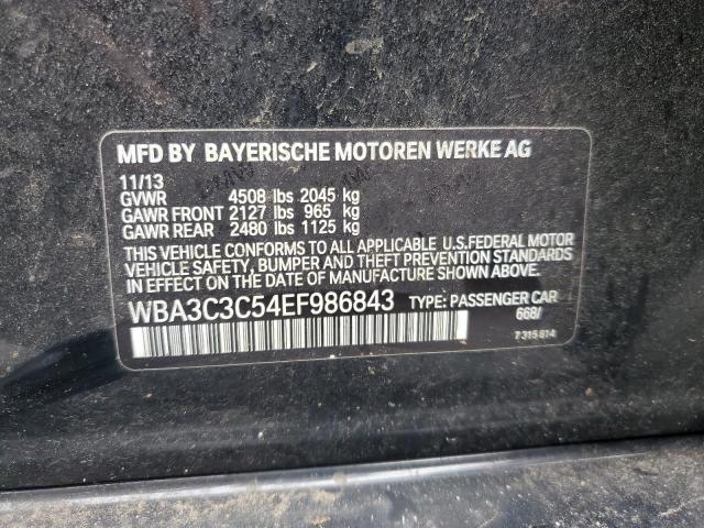 2014 BMW 320 I XDRI - WBA3C3C54EF986843