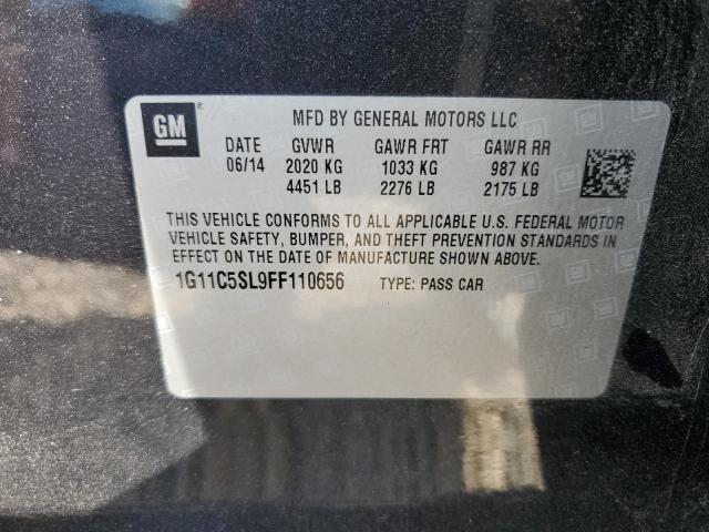 2015 CHEVROLET MALIBU 1LT 1G11C5SL9FF110656