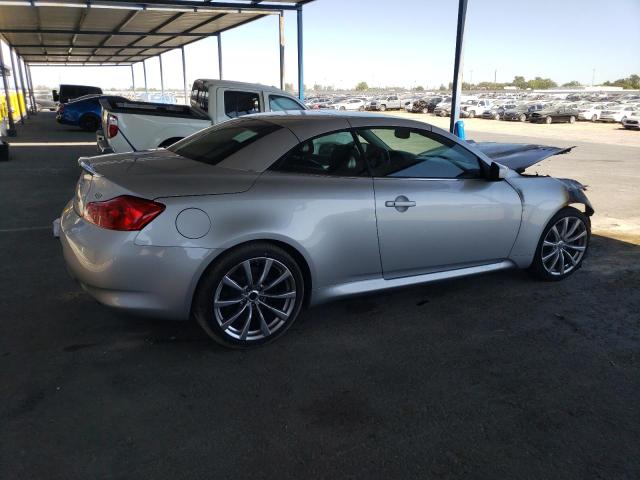 INFINITI G37 BASE 2009 silver  gas JNKCV66E59M723318 photo #4