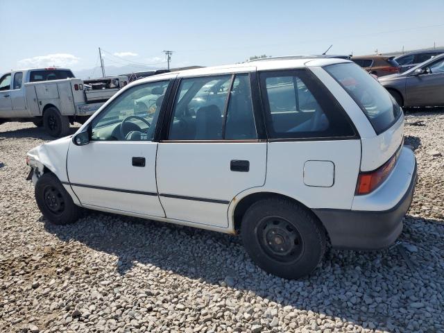 GEO METRO 1993 white  gas 2C1MR6461P6737263 photo #3
