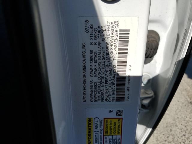 2018 HONDA ACCORD SPO 1HGCV1F36JA212792