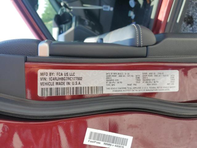 2024 JEEP GRAND CHER 1C4RJHBG7RC177802
