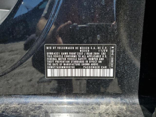 2021 VOLKSWAGEN GTI S 3VW6T7AU0MM008708
