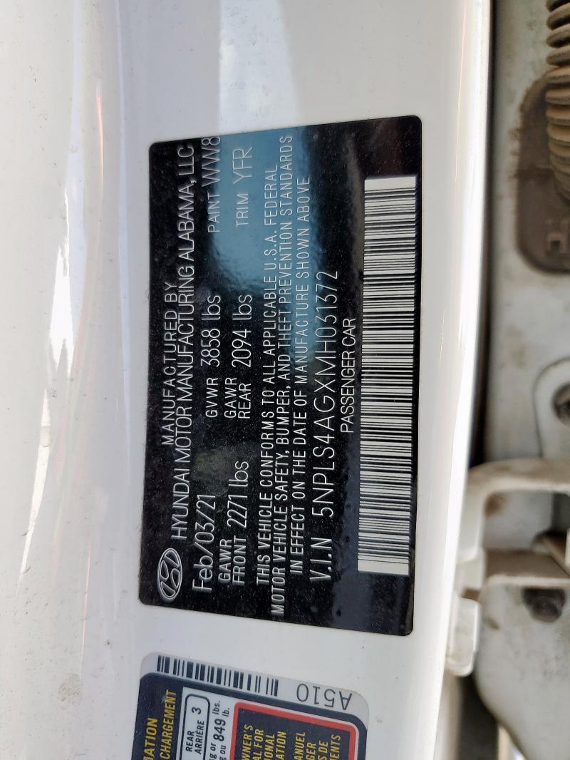 2021 HYUNDAI ELANTRA SE - 5NPLS4AGXMH031372