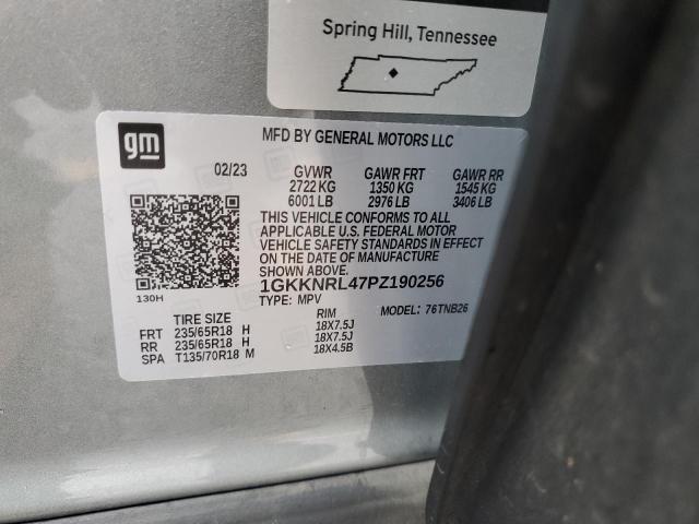 2023 GMC ACADIA SLE 1GKKNRL47PZ190256