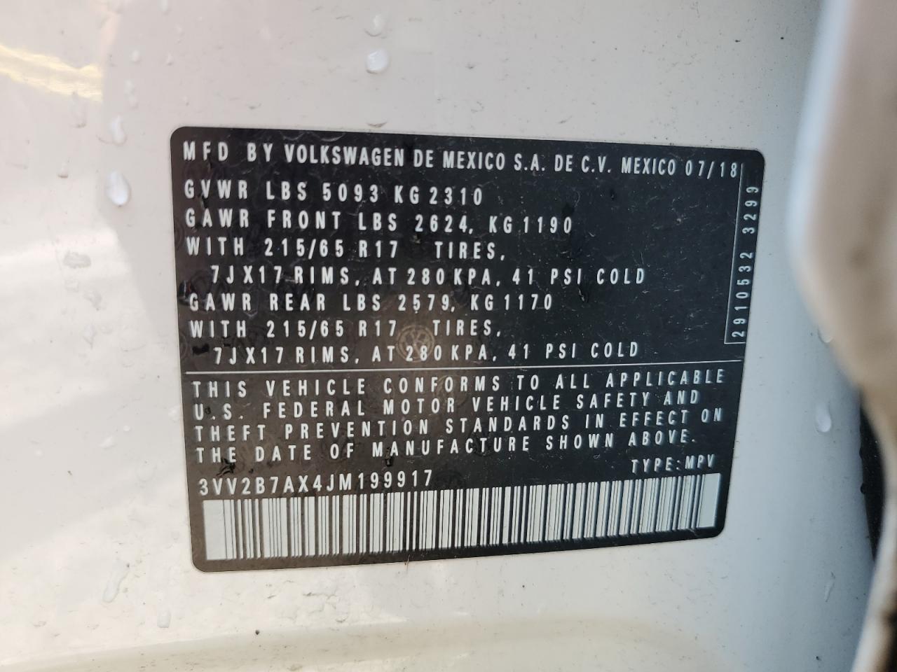 VOLKSWAGEN TIGUAN SE