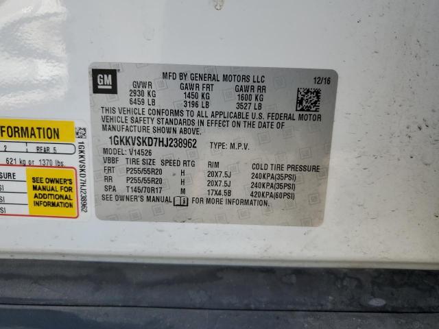 2017 GMC ACADIA LIM 1GKKVSKD7HJ238962