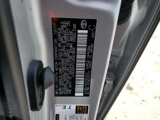 2017 TOYOTA PRIUS PRIM JTDKARFP1H3067859
