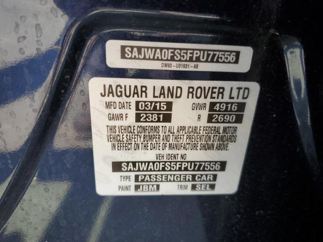 2015 JAGUAR XF 2.0T PR SAJWA0FS5FPU77556