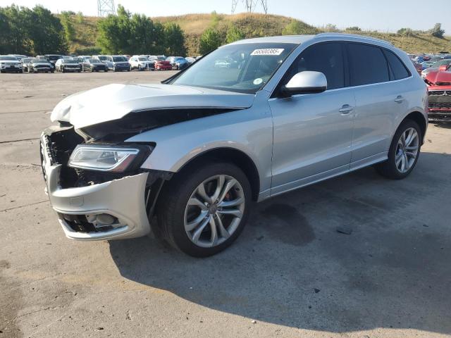 AUDI SQ5 PRESTI 2014 silver  gas WA1VGAFP5EA065904 photo #1