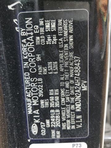 2017 KIA SOUL KNDJN2A24H7488437