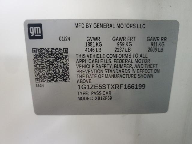 2024 CHEVROLET MALIBU PRE 1G1ZE5STXRF166199
