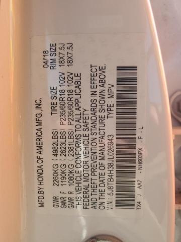 2018 ACURA RDX 5J8TB4H38JL026943