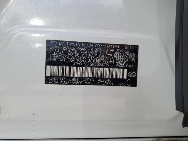 2015 LEXUS LS 460 - JTHCL5EF2F5024079
