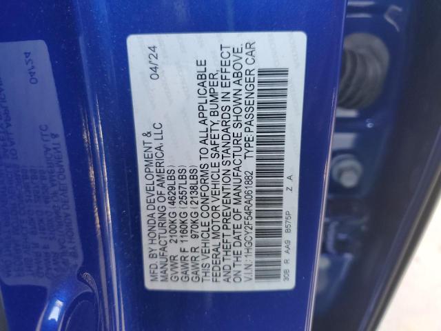 2024 HONDA ACCORD HYB 1HGCY2F54RA061882