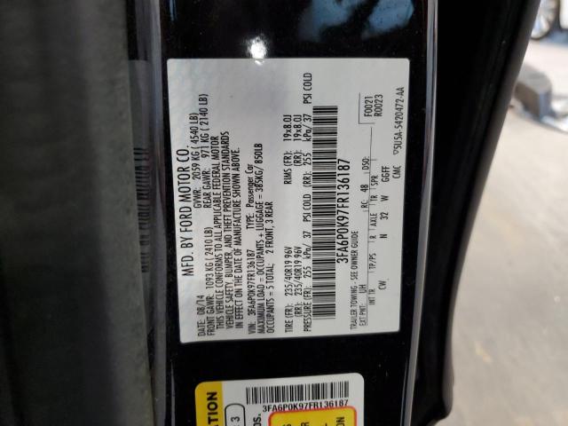 2015 FORD FUSION TIT 3FA6P0K97FR136187