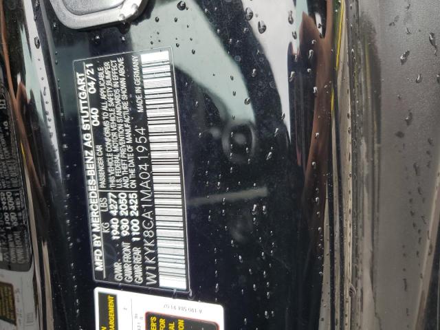 2021 MERCEDES-BENZ AMG GT W1KYK8CA1MA041954