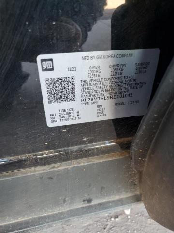 2024 CHEVROLET TRAILBLAZE - KL79MTSL9RB101041