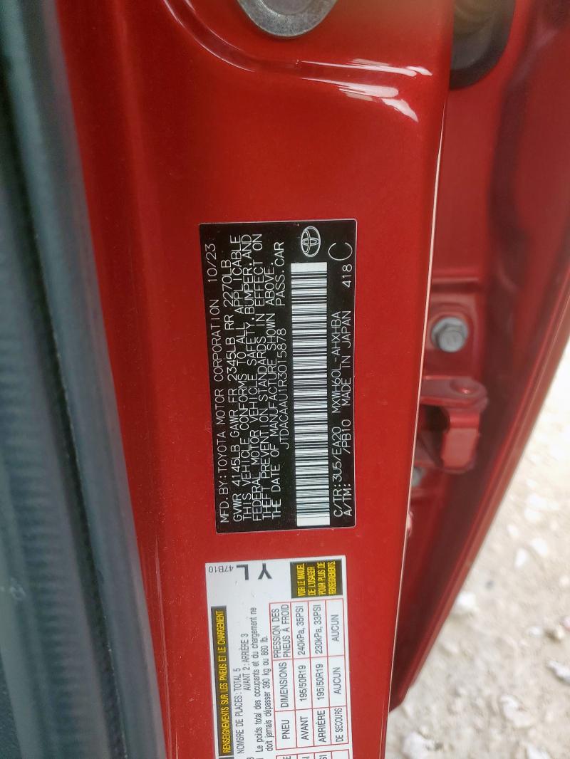 2024 TOYOTA PRIUS LE JTDACAAU1R3015878