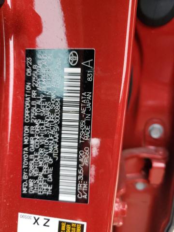 2023 TOYOTA CROWN PLAT JTDAFAAF5P3003884