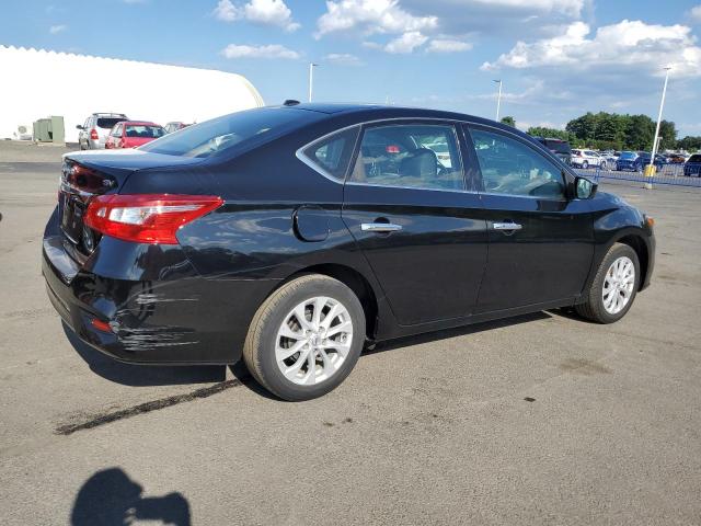 NISSAN SENTRA S 2019 black  gas 3N1AB7AP7KY225935 photo #4
