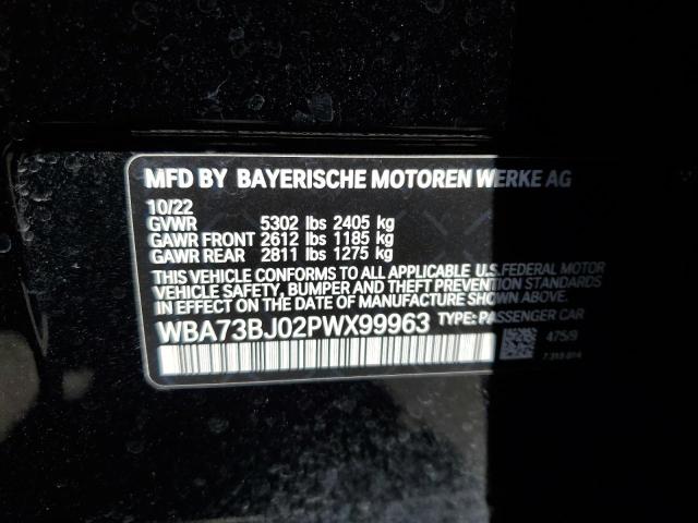 2023 BMW 540 XI WBA73BJ02PWX99963