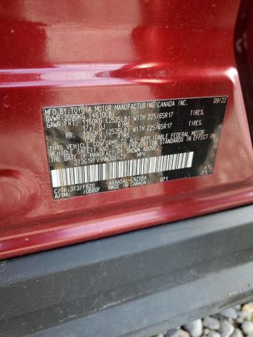 2022 TOYOTA RAV4 LE - 2T3G1RFV9NW306622