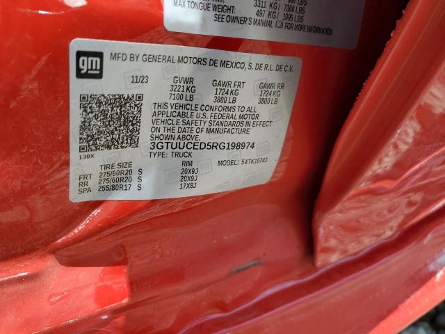 2024 GMC SIERRA K15 3GTUUCED5RG198974