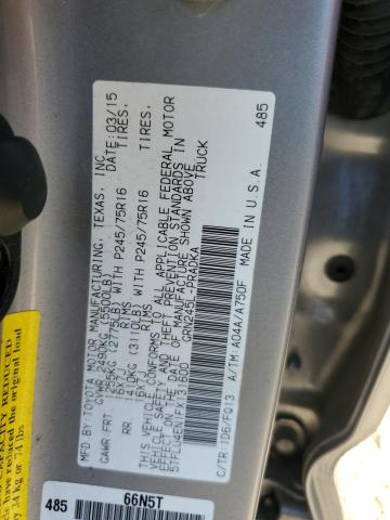 2015 TOYOTA TACOMA DOU - 5TFLU4EN1FX131600
