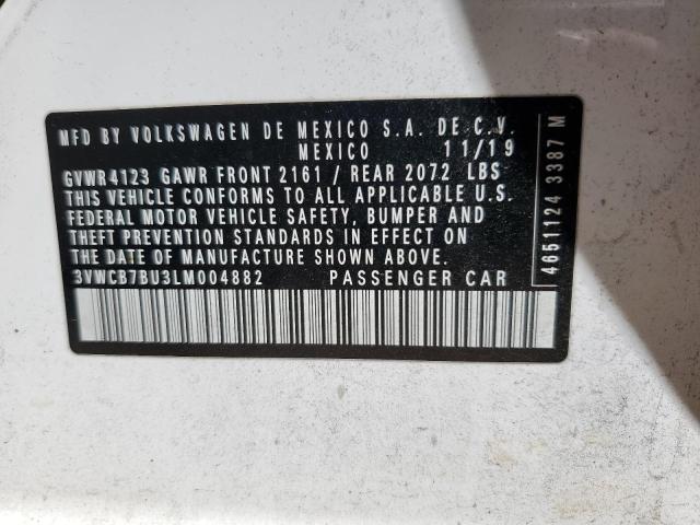 2020 VOLKSWAGEN JETTA S - 3VWCB7BU3LM004882