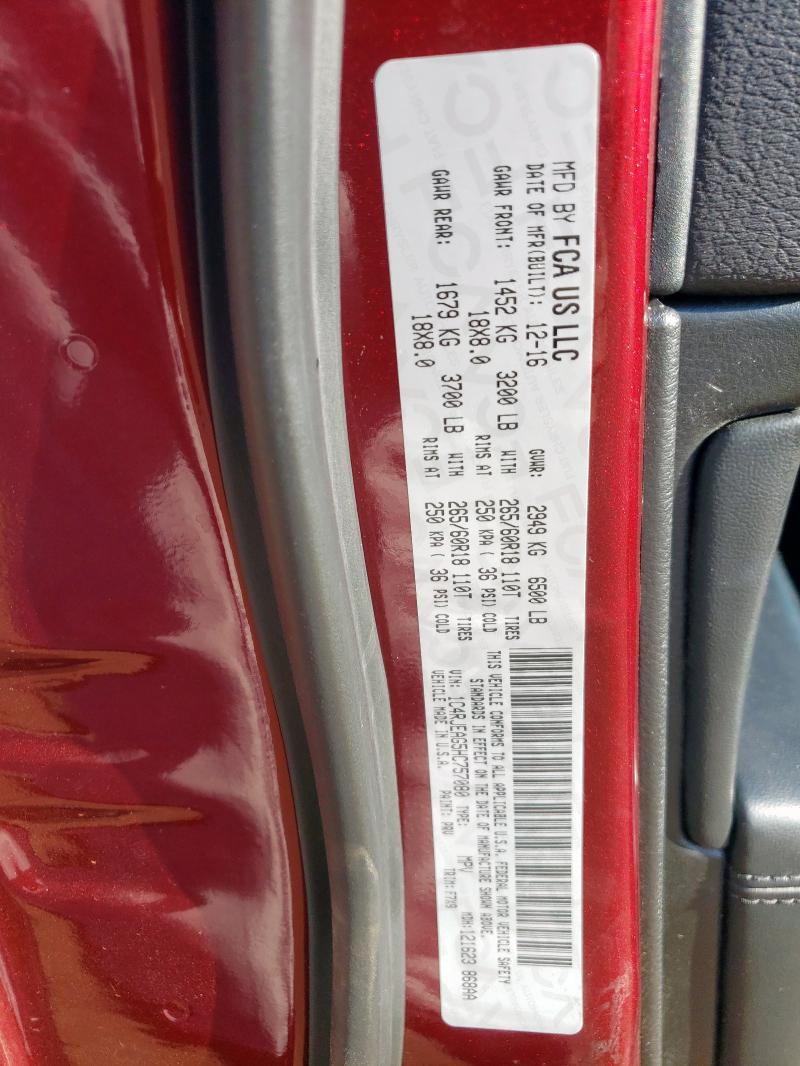 2017 JEEP GRAND CHER - 1C4RJEAG5HC757080