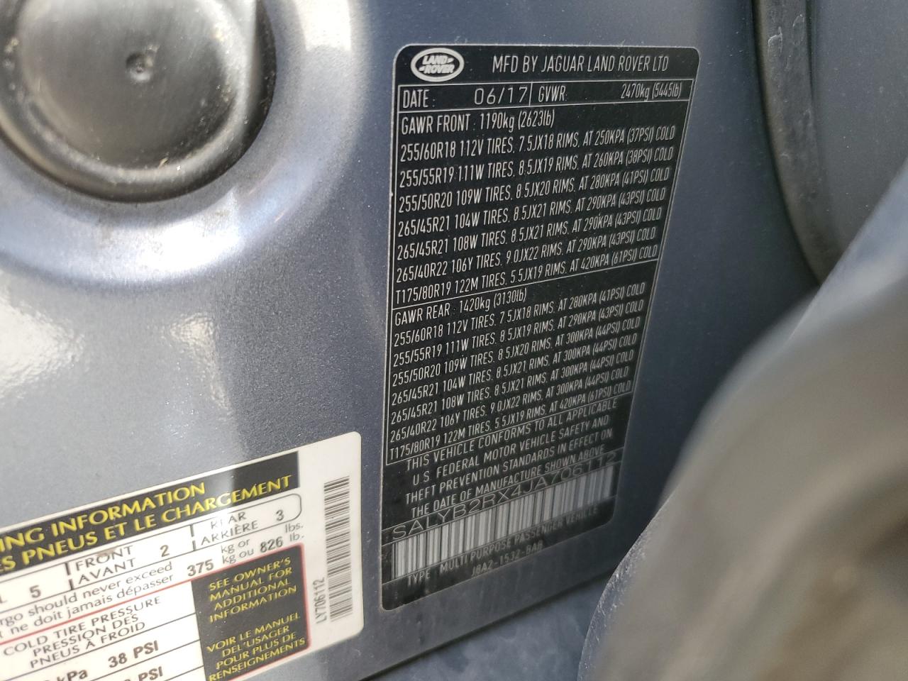 LAND ROVER RANGE ROVER S