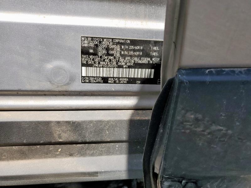 2020 TOYOTA RAV4 XSE JTME6RFV2LD500721