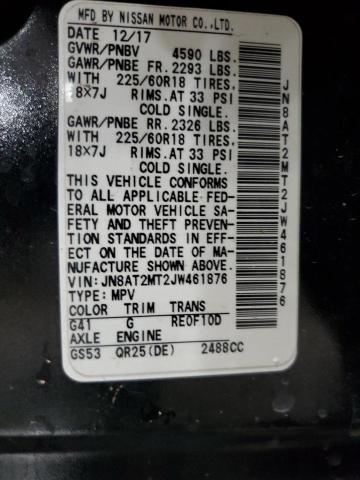 2018 NISSAN ROGUE S JN8AT2MT2JW461876