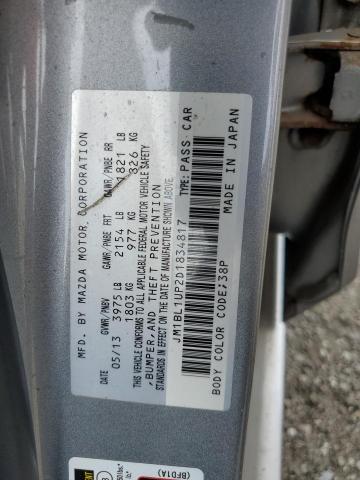 2013 MAZDA 3 I - JM1BL1UP2D1834817