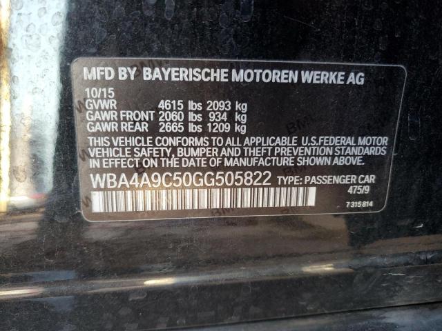 2016 BMW 428 I GRAN WBA4A9C50GG505822