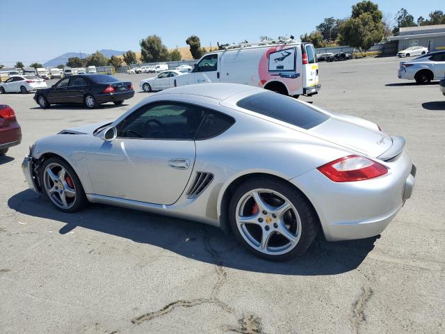 PORSCHE CAYMAN S 2006 silver  gas WP0AB29846U785322 photo #3