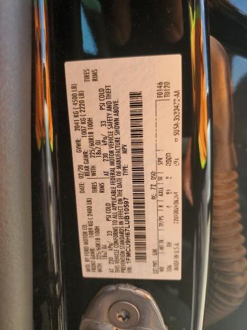 2020 FORD ESCAPE SEL 1FMCU9H67LUB10597