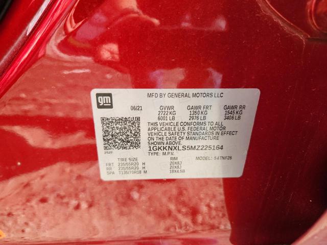 2021 GMC ACADIA DEN 1GKKNXLS5MZ225164