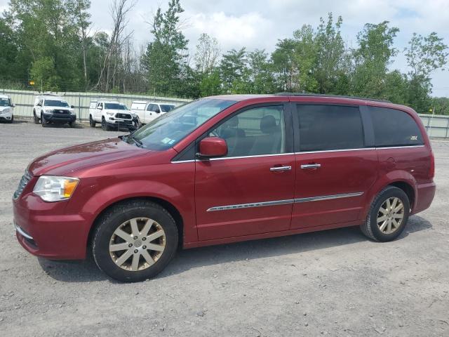 CHRYSLER TOWN & COU 2014 red  flexible fuel 2C4RC1BG4ER418072 photo #1