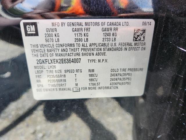 2014 GMC TERRAIN SL - 2GKFLXEK2E6364007